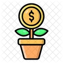Growth Business Investment Icon