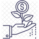 Money Growth  Icon