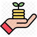 Growth Hand Money Icon