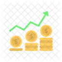 Money Growth  Icon
