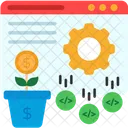 Money Growth Web Money Growth Money Icon