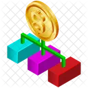 Dollar Connection Network Icon