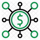 Money Connection Business Icon