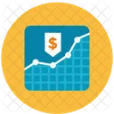 Money Graph Streamline Kameleon Icon