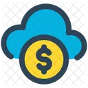 Money Investment Cloud Icon