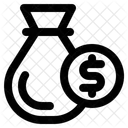 Money Bag Coin Icon