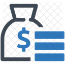 Bank Cash Income Icon