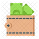 Wallet Money Cash Icon
