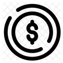 Money Coin Dollar Icon