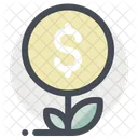 Money Plant Earning Icon