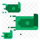 Money Flow Cash Icon