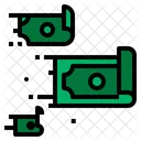 Money Flow Cash Icon