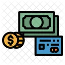 Money Bills Coin Icon