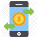 Money Transfer Dollar Icon