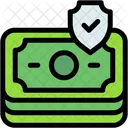 Money Shield Business And Finance Icon