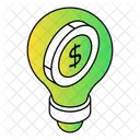 Money Idea Creative Idea Innovation Icon