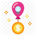 Money Balloon Idea Icon