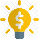 Money Idea Finance Idea Lamp Money Icon