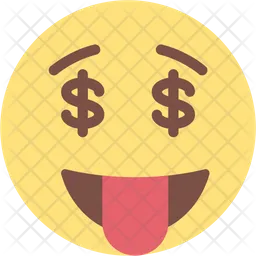 Money in Eye Emoji Icon