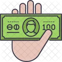 Banknote Hand Payment Icon
