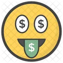 Money in Mouth  Icon