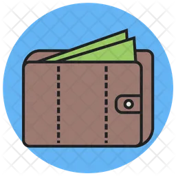 Money In Wallet  Icon