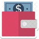 Money in wallet  Icon