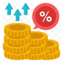 Money Increase Dollar Increase Profit Icon