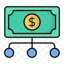 Money Network Money Dollar Icon