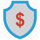 Shield Security Dollar Icon