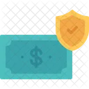 Money Insurance Money Shield Icon