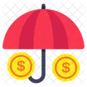 Money Insurance Currency Insurance Dollar Insurance Icon