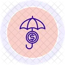 Money Insurance Color Circle Icon Icon