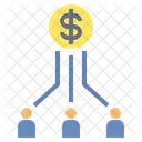 Connect Investment Money Icon