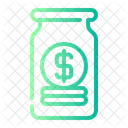 Money Jar Business Savings Icon