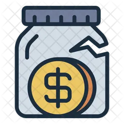Money jar  Icon