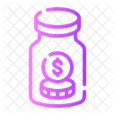 Money jar  Icon