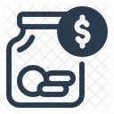 Money Jar Donation Charity Icon