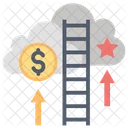 Money Ladder  Icon