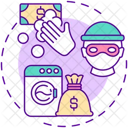 Money laundering  Icon