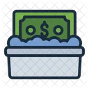 Money Laundering Washing Fraud Icon
