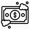 Money Laundry Crime Corruption Icon