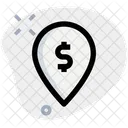 Dollar Pin Icon