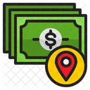 Money Location Location Payment Icon