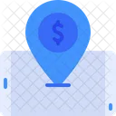 Money Location  Icon