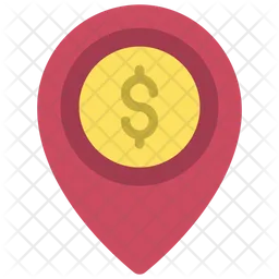 Money Location  Icon