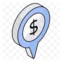 Money Location  Icon