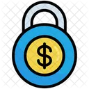 Money Lock Cash Safe Icon