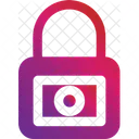 Lock Solid Gradient Icon