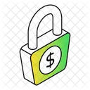 Money Lock Protection Finance Icon